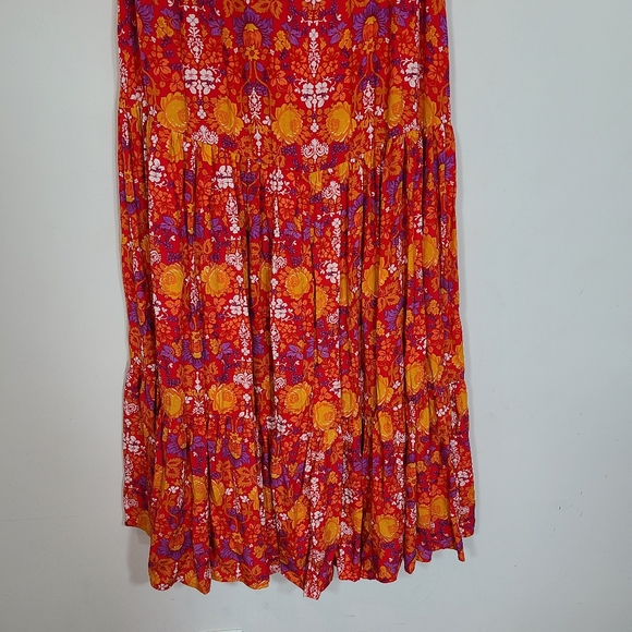 Abel The Label Floral Prairie Maxi Dress Size XS - Picture 6 of 11